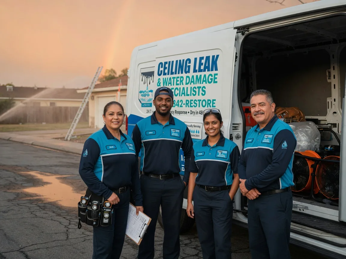 Ceiling Leak Cleanup company in Stuart, OK